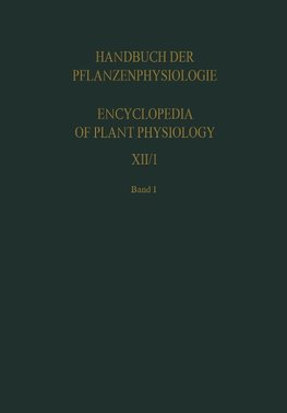 Plant Respiration Inclusive Fermentations and Acid Metabolism / Pflanzenatmung Einschliesslich Gärungen und Säurestoffwechsel