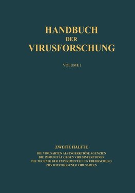 Handbuch der Virusforschung