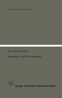 Rundfunk und Kulturpolitik