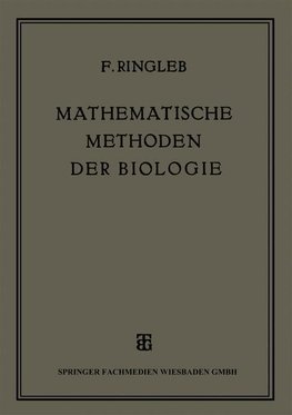 Mathematische Methoden der Biologie