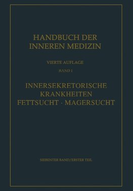 Innersekretorische und Stoffwechselkrankheiten