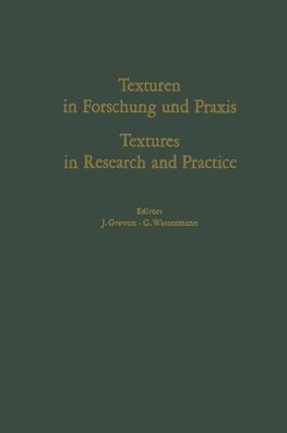 Texturen in Forschung und Praxis / Textures in Research and Practice