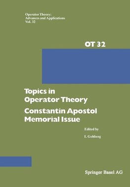 Topics in Operator Theory