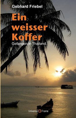 Ein weisser Koffer