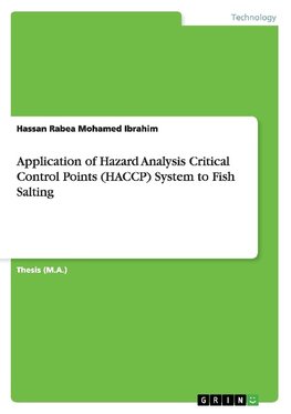 Application of Hazard Analysis Critical Control Points (HACCP) System to Fish Salting