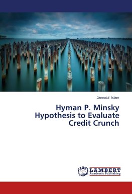 Hyman P. Minsky Hypothesis to Evaluate Credit Crunch