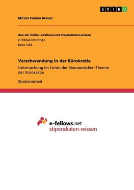 Verschwendung in der Bürokratie