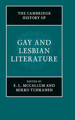 The Cambridge History of Gay and Lesbian Literature