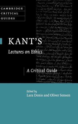 Kant's Lectures on Ethics