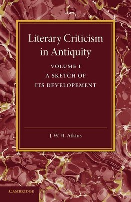 Literary Criticism in Antiquity