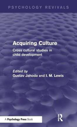 Acquiring Culture (Psychology Revivals)