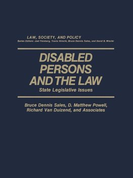 Disabled Persons and the Law