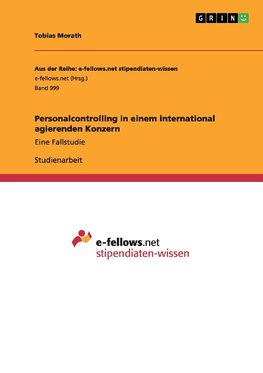 Personalcontrolling in einem international agierenden Konzern