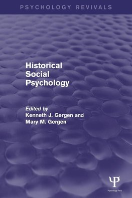 Historical Social Psychology