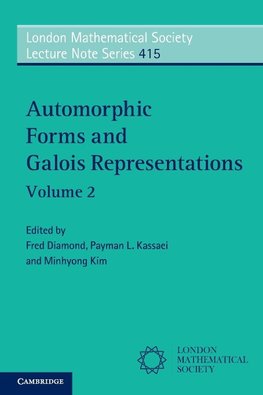 Diamond, F: Automorphic Forms and Galois Representations: Vo