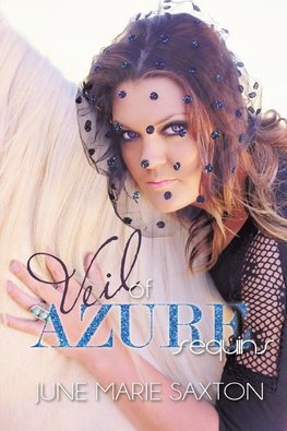 Veil of Azure Sequins