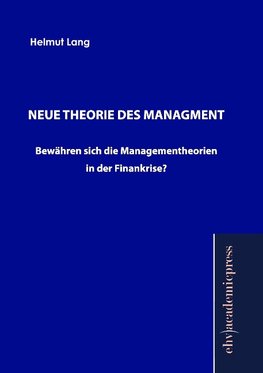 Neue Theorie des Management