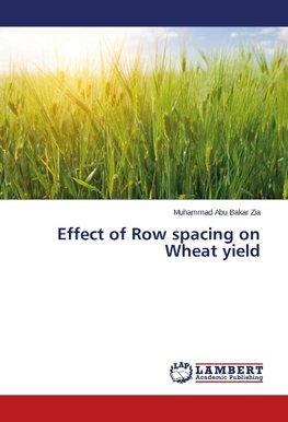 Effect of Row spacing on Wheat yield