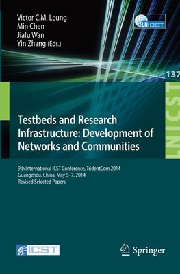 Testbeds and Research Infrastructure: Development of Networks and Communities