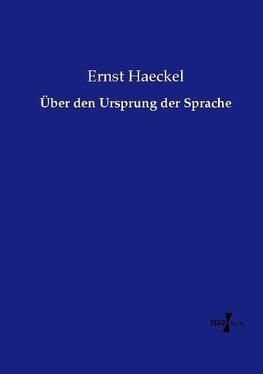 Über den Ursprung der Sprache