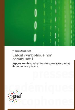 Calcul symbolique non commutatif