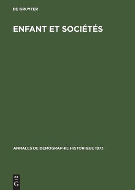 Enfant et sociétés