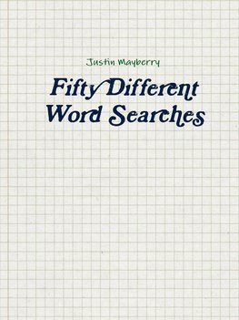 Fifty Different Word Searches