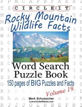 Circle It, Rocky Mountain Wildlife Facts, Word Search, Puzzle Book