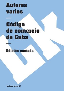 Código de comercio de Cuba