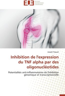 Inhibition de l'expression du TNF alpha par des oligonucléotides