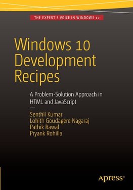 Windows 10 Development Recipes