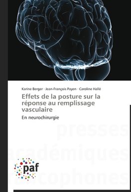 Effets de la posture sur la réponse au remplissage vasculaire