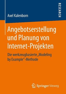 Angebotserstellung und Planung von Internet-Projekten