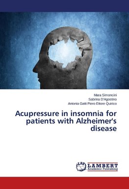 Acupressure in insomnia for patients with Alzheimer's disease