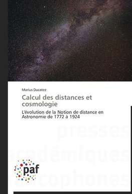 Calcul des distances et cosmologie