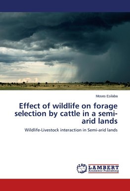 Effect of wildlife on forage selection by cattle in a semi-arid lands