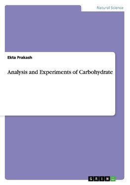 Analysis and Experiments of Carbohydrate