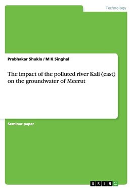 The impact of the polluted river Kali (east) on the groundwater of Meerut