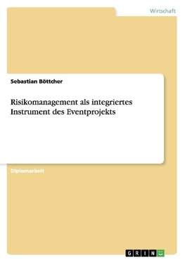 Risikomanagement als integriertes Instrument des Eventprojekts