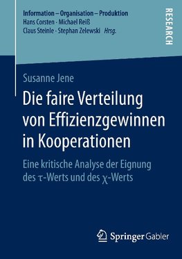 Die faire Verteilung von Effizienzgewinnen in Kooperationen