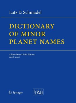 Dictionary of Minor Planet Names