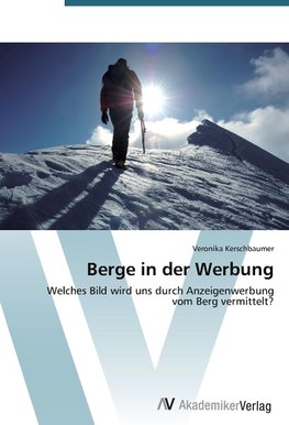 Berge in der Werbung