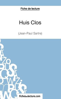 Huis Clos de Jean-Paul Sartre (Fiche de lecture)