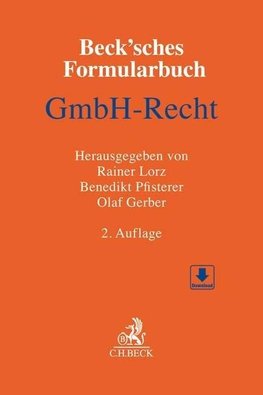 Beck'sches Formularbuch GmbH-Recht