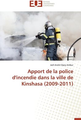 Apport de la police d'incendie dans la ville de Kinshasa (2009-2011)