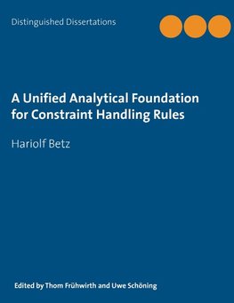 A Unified Analytical Foundation for Constraint Handling Rules