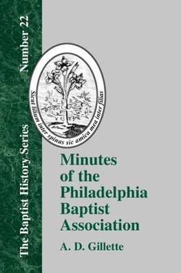 Minutes of the Philadelphia Baptist Association