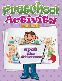 Preschool Activity Book for Kids (Spot the Difference)