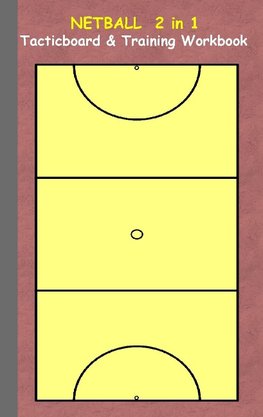 Netball 2 in 1 Tacticboard and Training Workbook