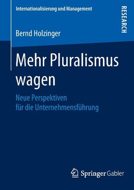 Mehr Pluralismus wagen